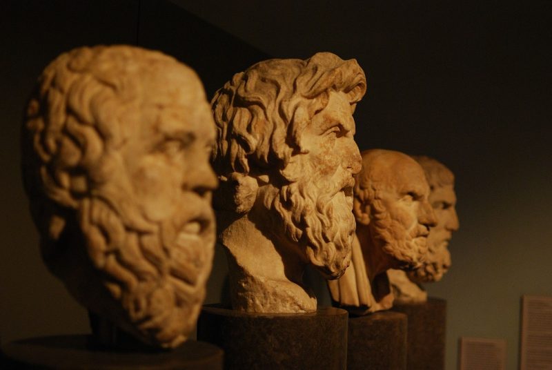 アリストテレス彫刻